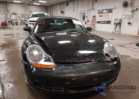 2001 Porsche Boxster S from USA, damaged, VIN WP0CB29871U663815
